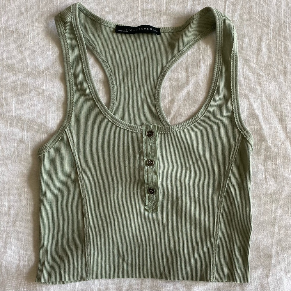 Sage Crop Top